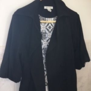 White House Black Market Black Jacket